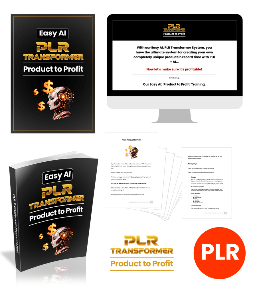 Easy AI PLR Transformer: Product to Profit - Blooming Empires